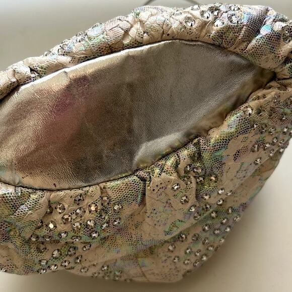 Vintage Rita Diana Mylinka Clutch Shoulder Bag Evening Jeweled Rhinestones USA main image 5